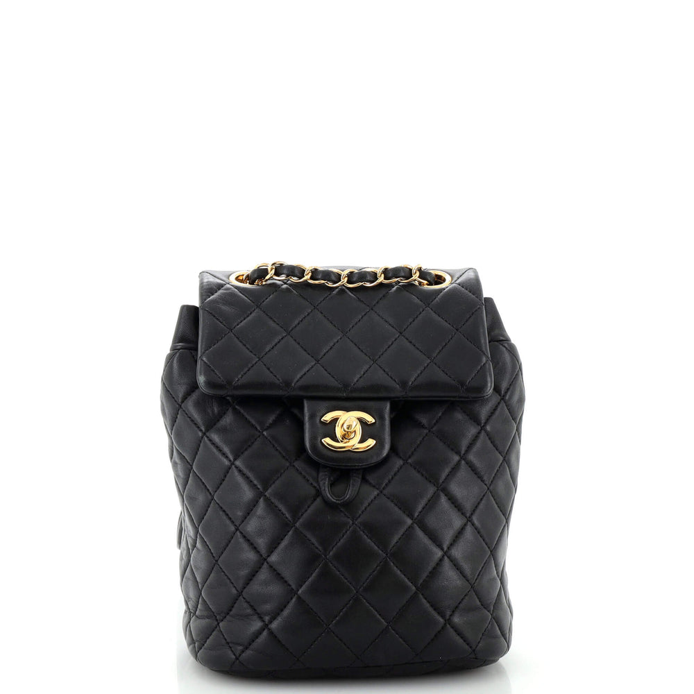 CHANEL Urban Spirit Backpack Quilted Lambskin Mini