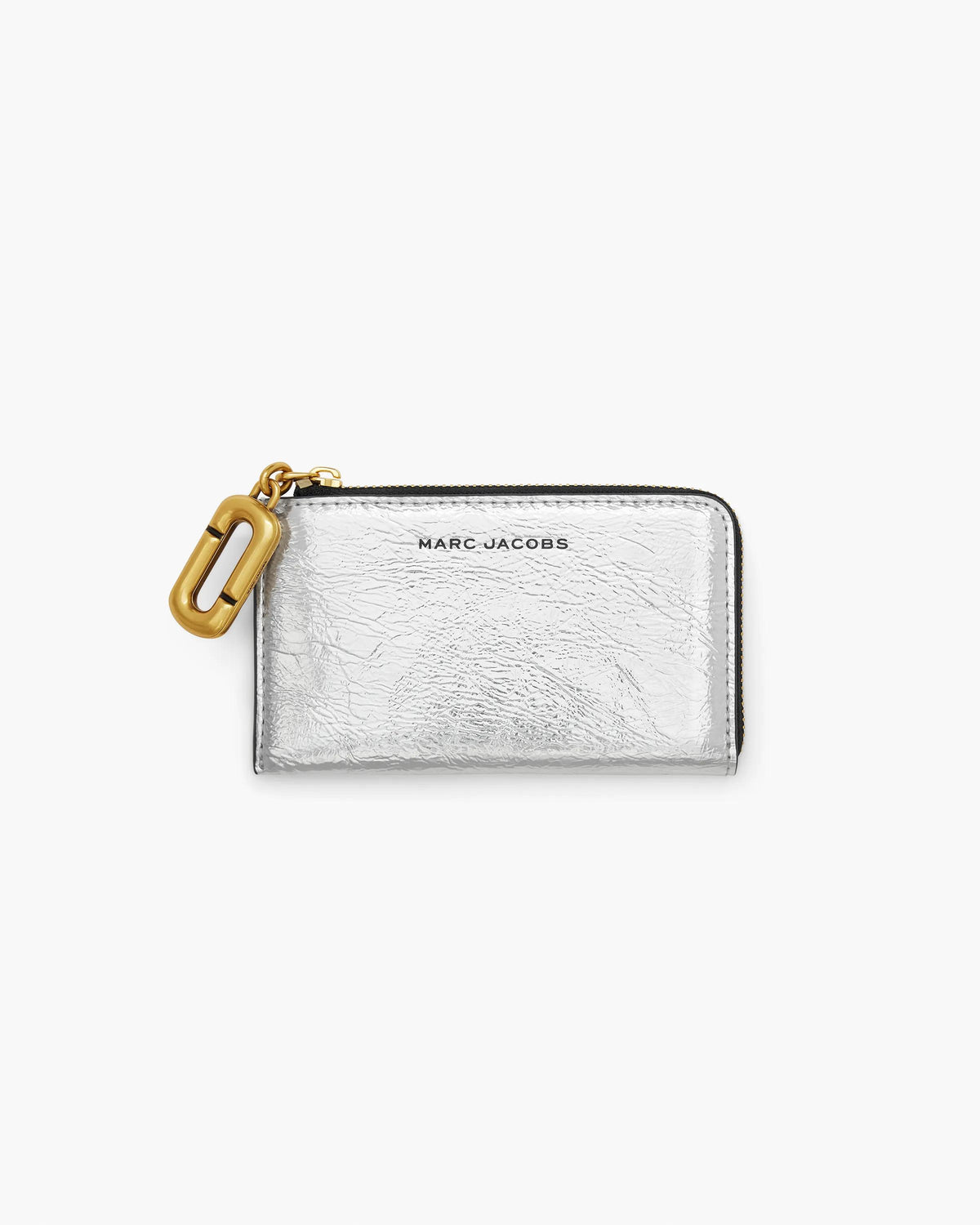 Marc Jacobs Marc Jacobs Scene Top Zip Multi Wallet In Metallic in Silver