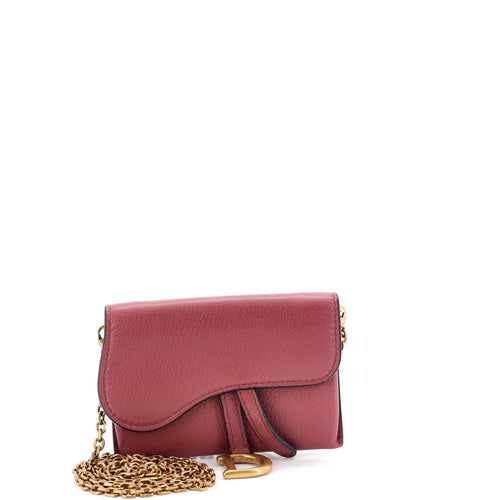 Saddle Nano Pouch Leather