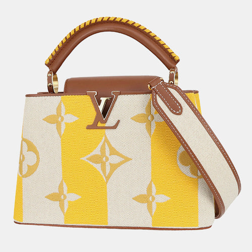 Canvas Monogram Capucines BB
