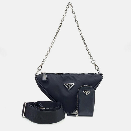 Re-Nylon Triangle Shoulder Bag