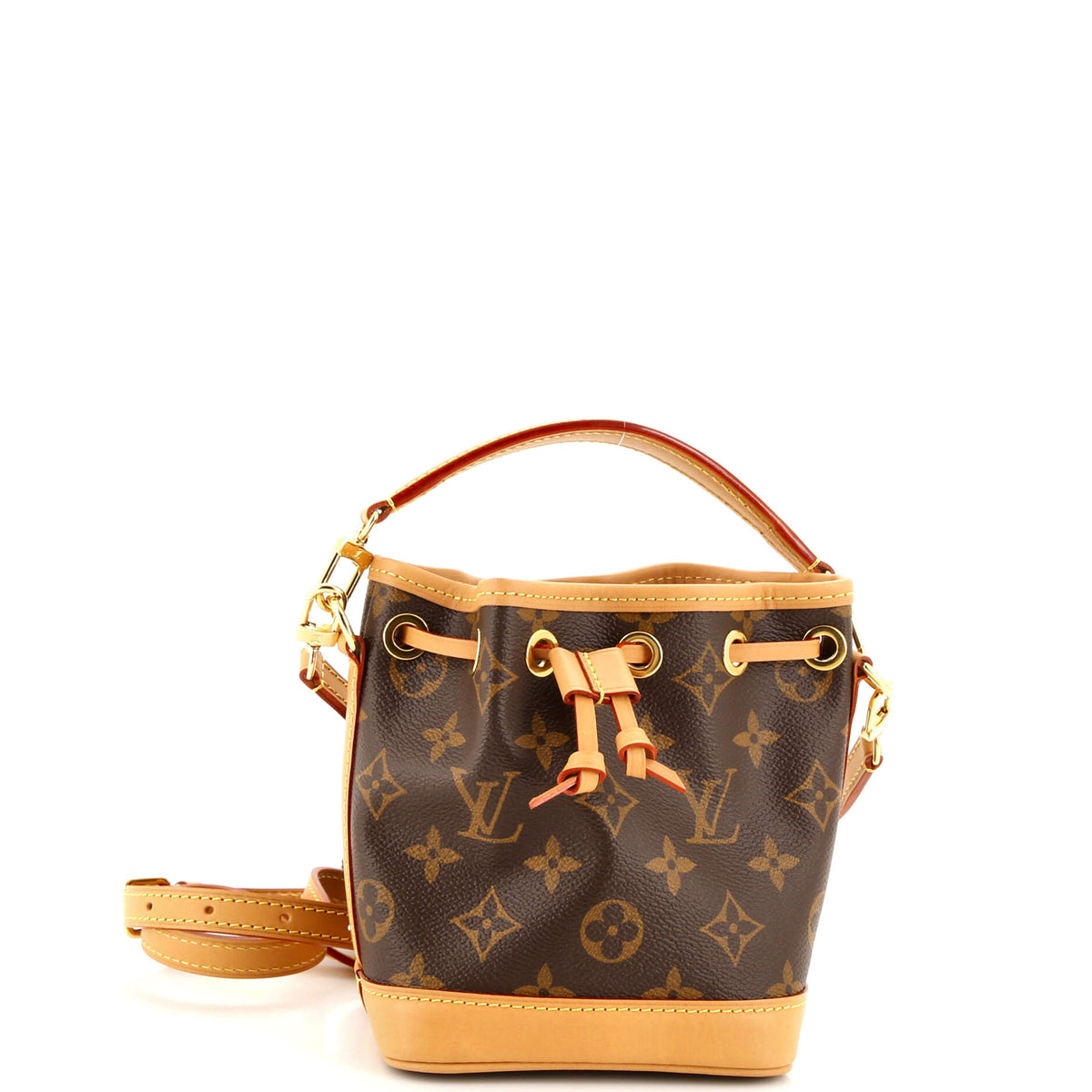 Louis Vuitton Noe NM Handbag Monogram Canvas Nano