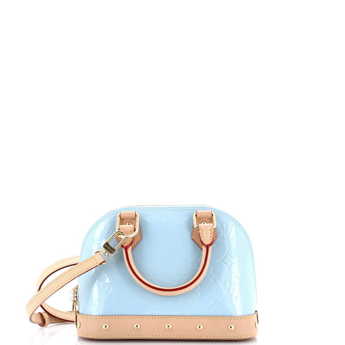 Alma Charm Chain Handbag Monogram Vernis BB