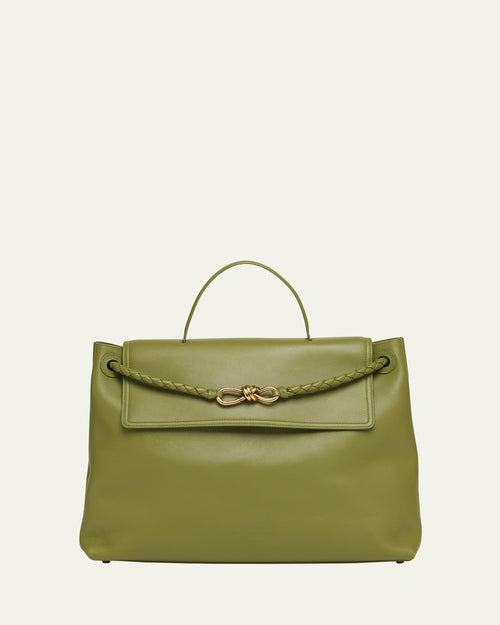 Ciao Ciao Large Leather Top-Handle Bag