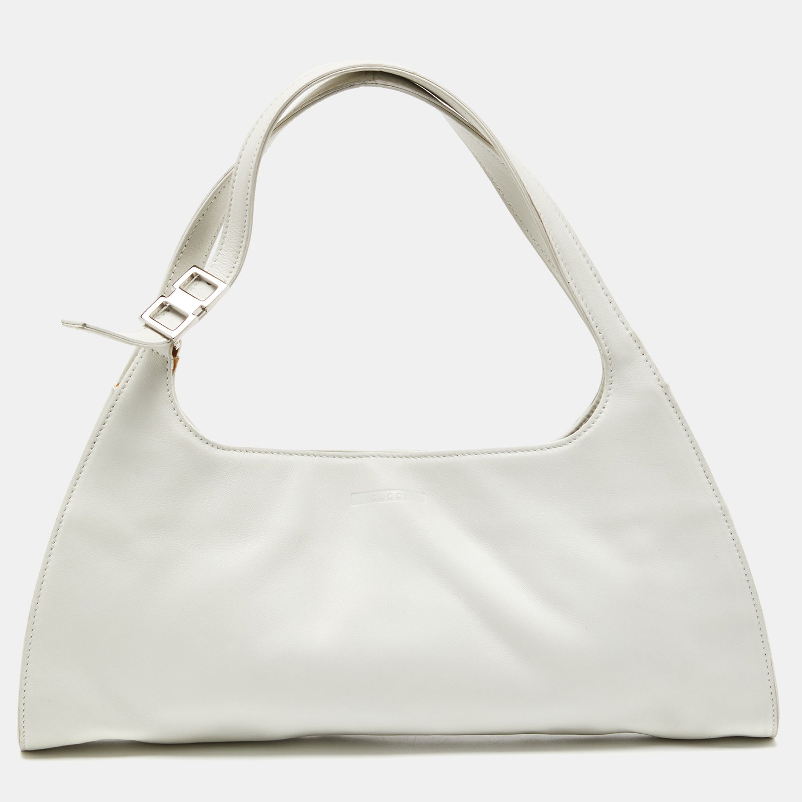 Gucci Off White Leather Hobo