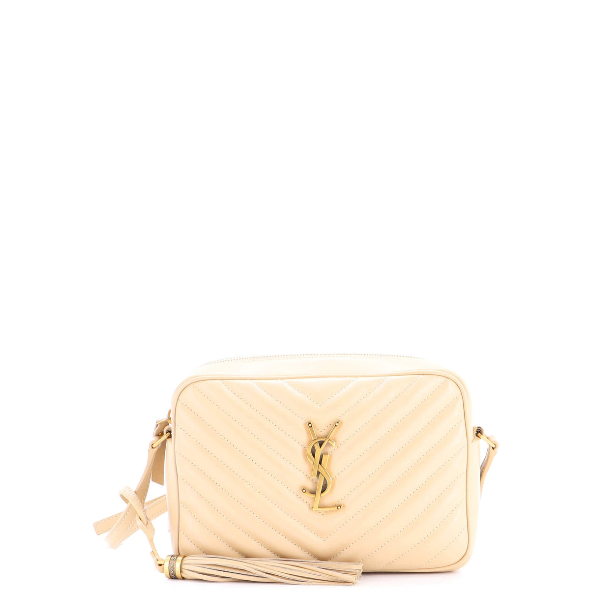 Saint Laurent Lou Camera Bag Matelasse Chevron Leather Small