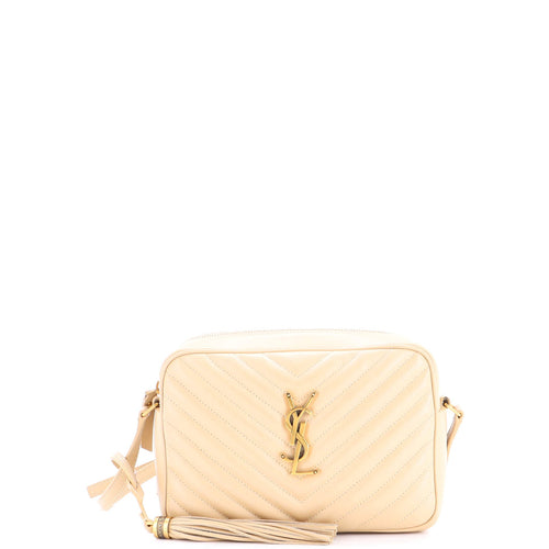 Lou Camera Bag Matelasse Chevron Leather Small