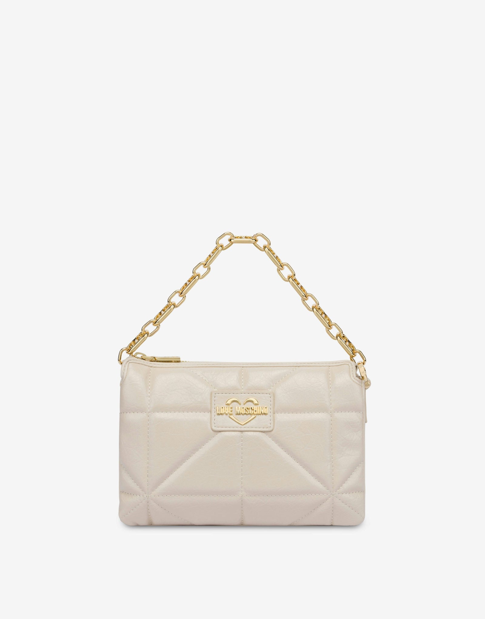 Love Moschino Sac D'épaule Géométrique Matelassé