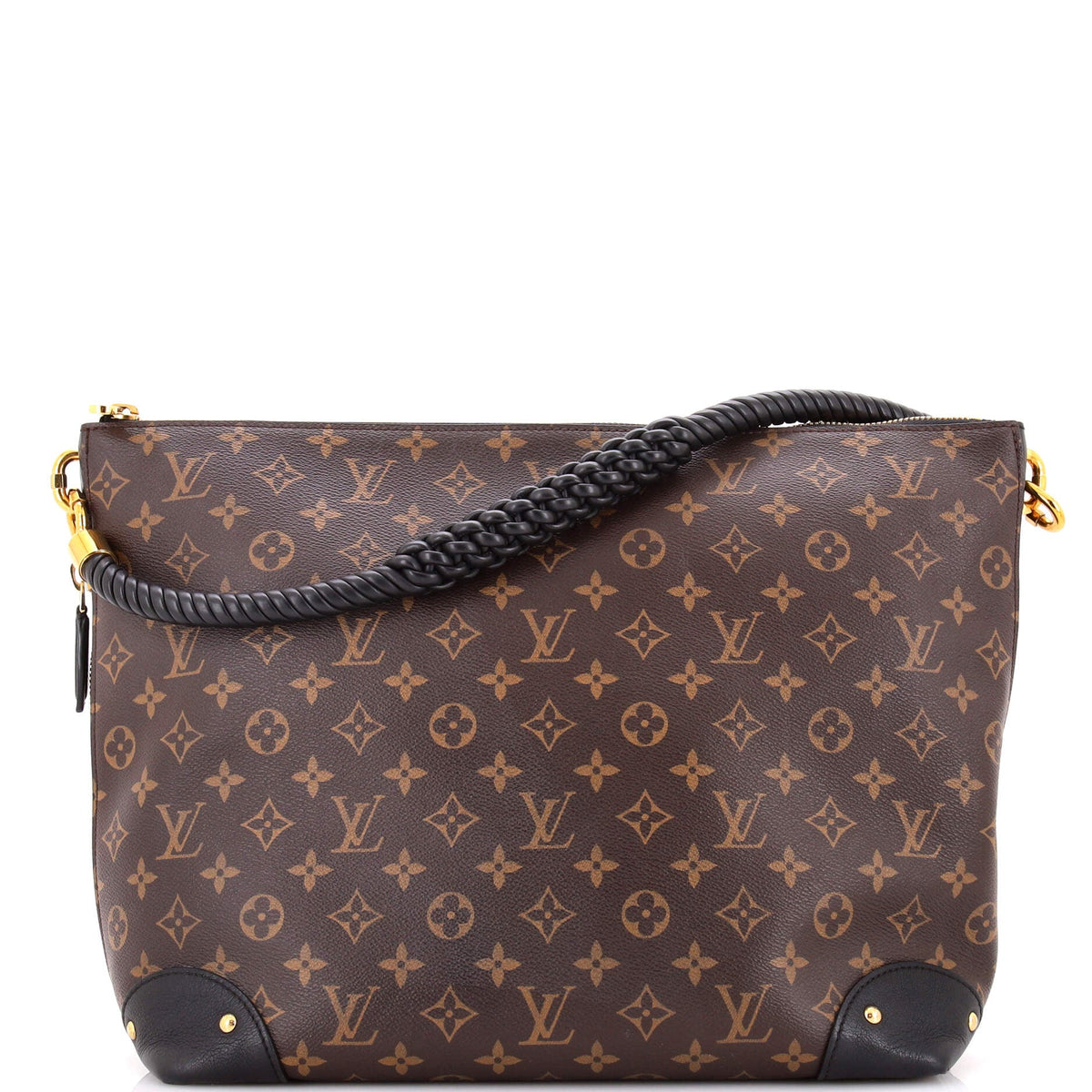 Louis Vuitton Triangle Softy Bag Reverse Monogram Canvas