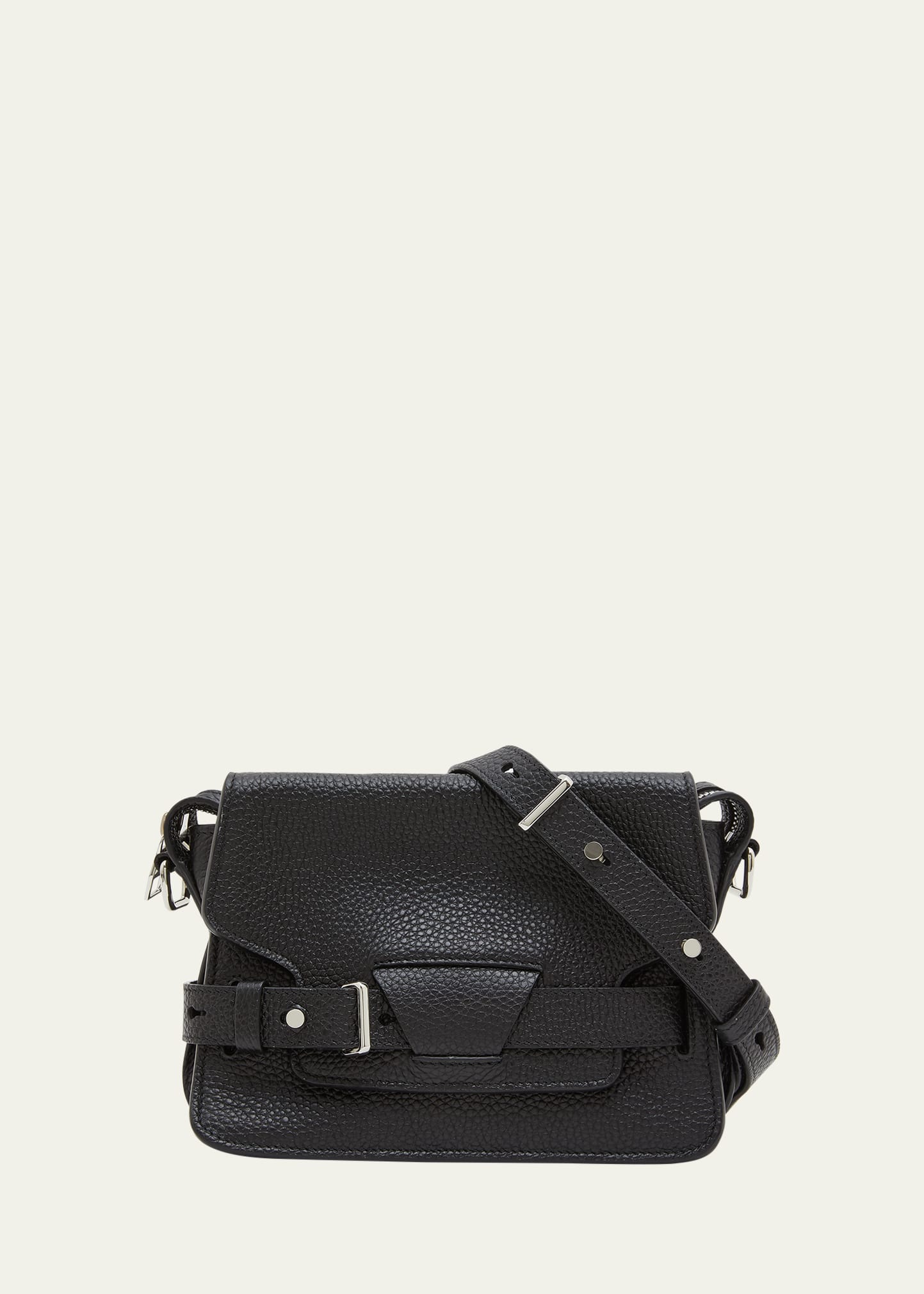 Proenza Schouler Kleine Umhängetasche „Beacon“ aus Kalbsleder