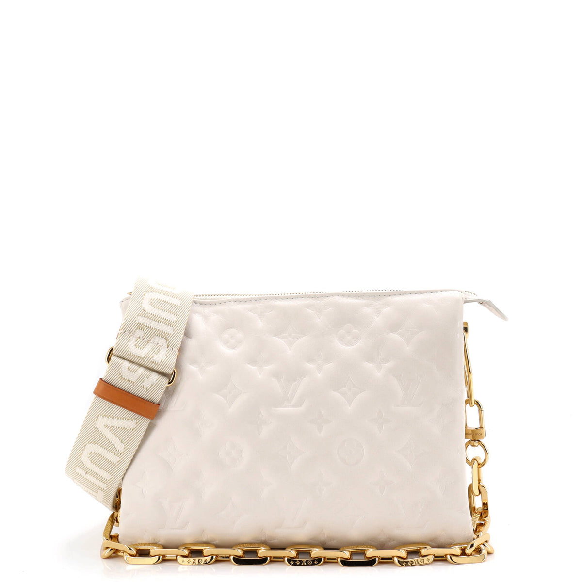 Louis Vuitton Coussin Bag Monogram Embossed Lambskin PM
