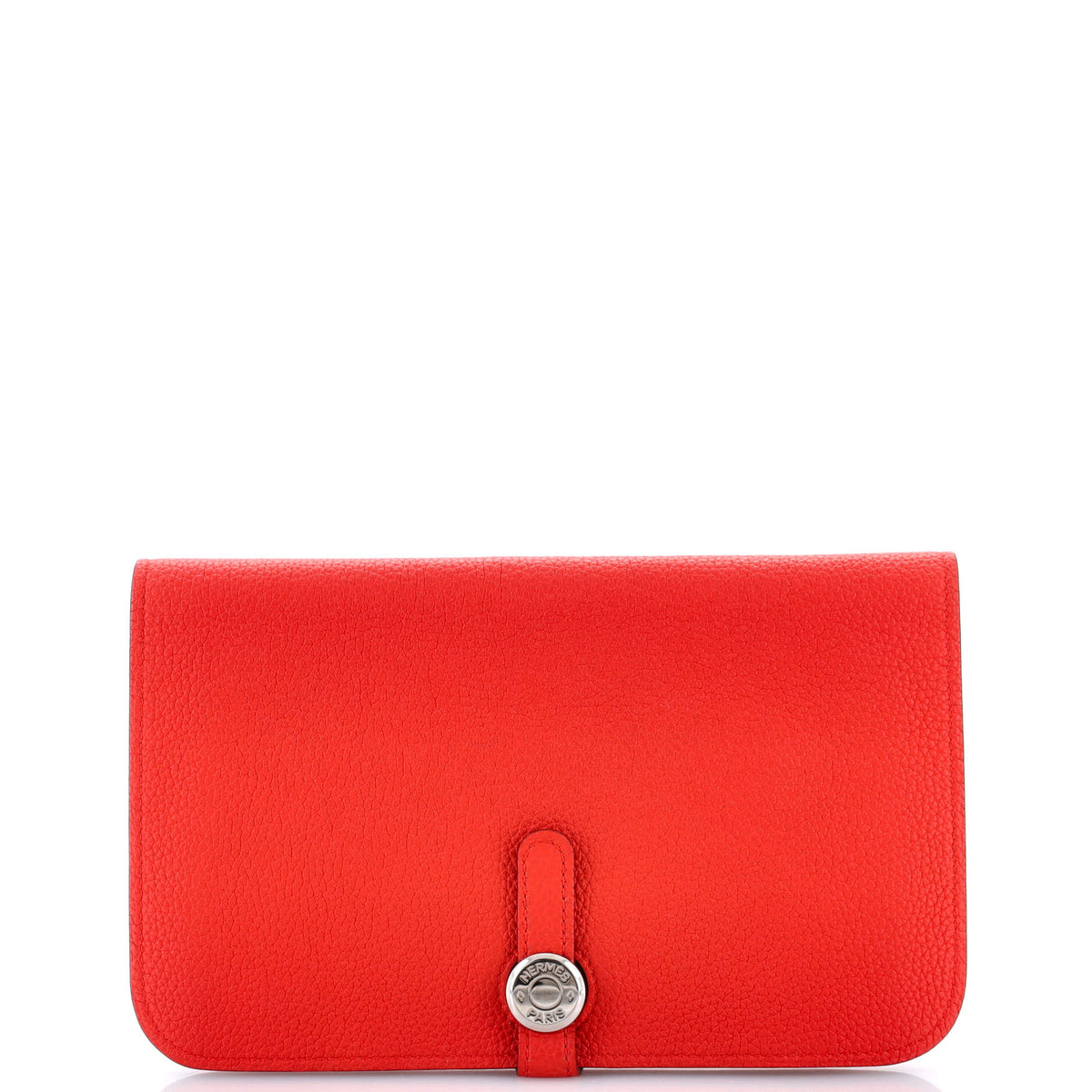 Herm?s Dogon Duo Combined Wallet Leather