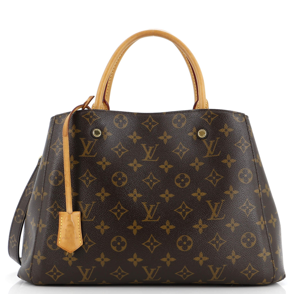 Louis Vuitton Montaigne Handbag Monogram Canvas MM