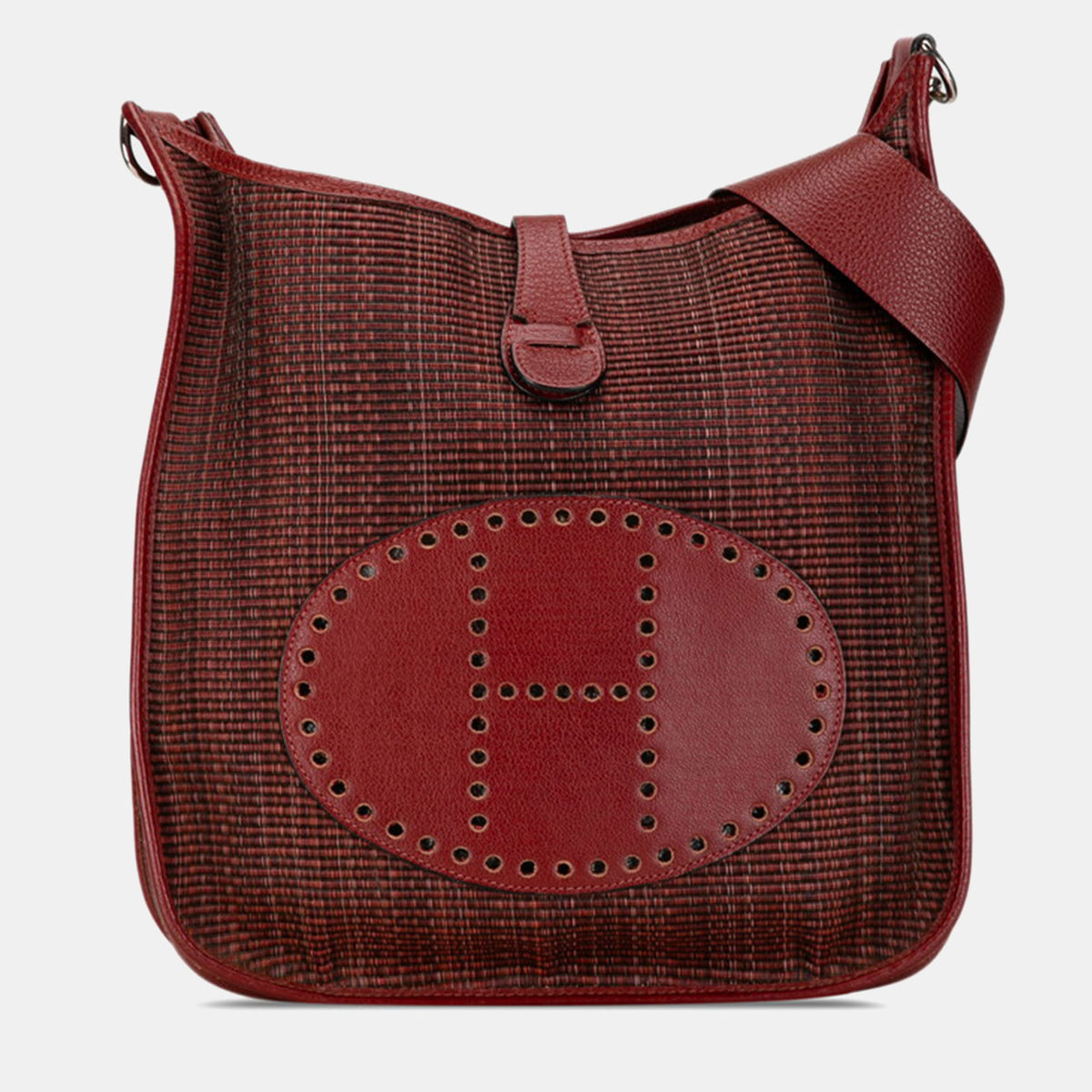 Hermès Canvas Toile Evelyne GM Shoulder Bag