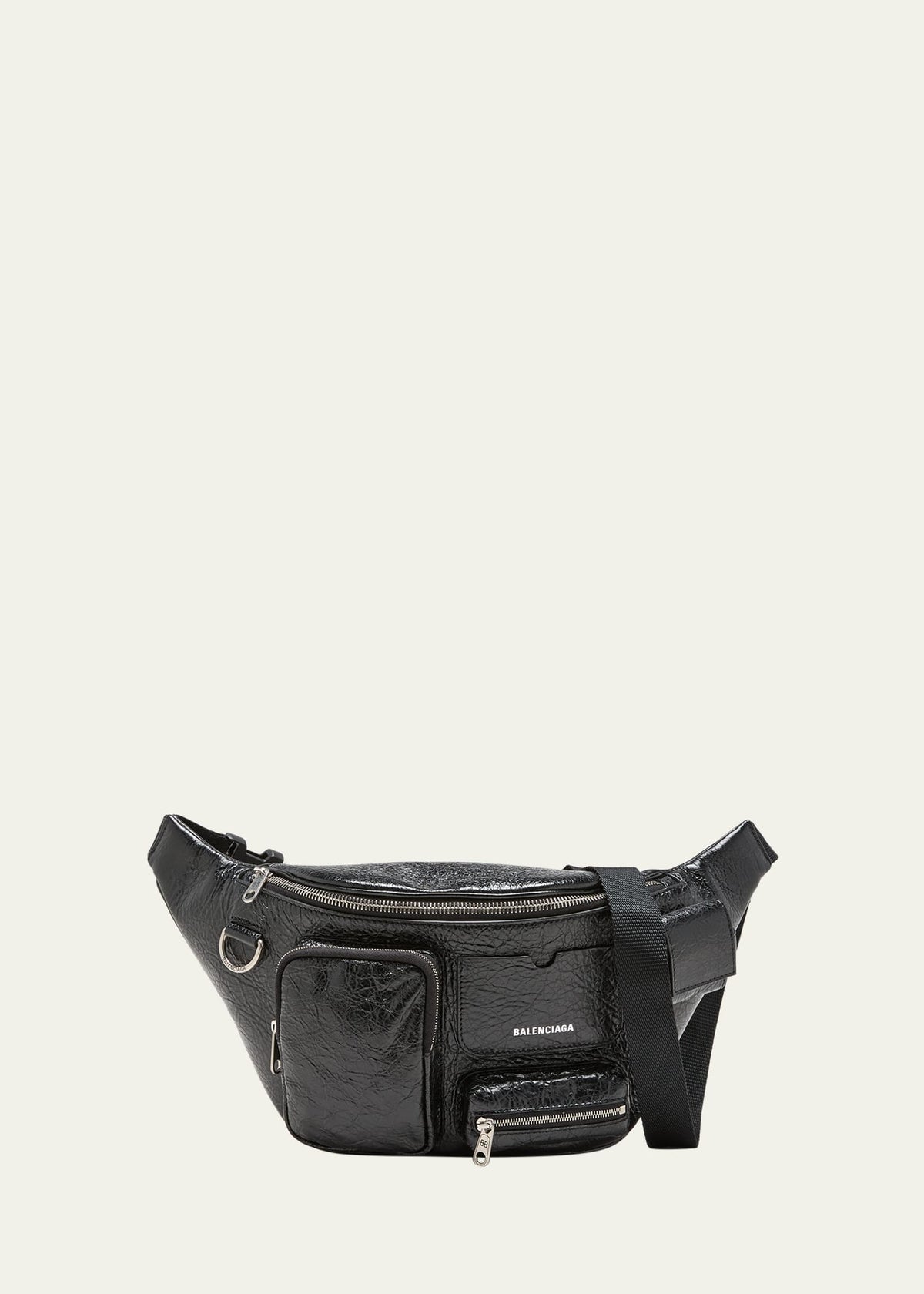 Balenciaga Men's Superbusy Leather Belt Bag