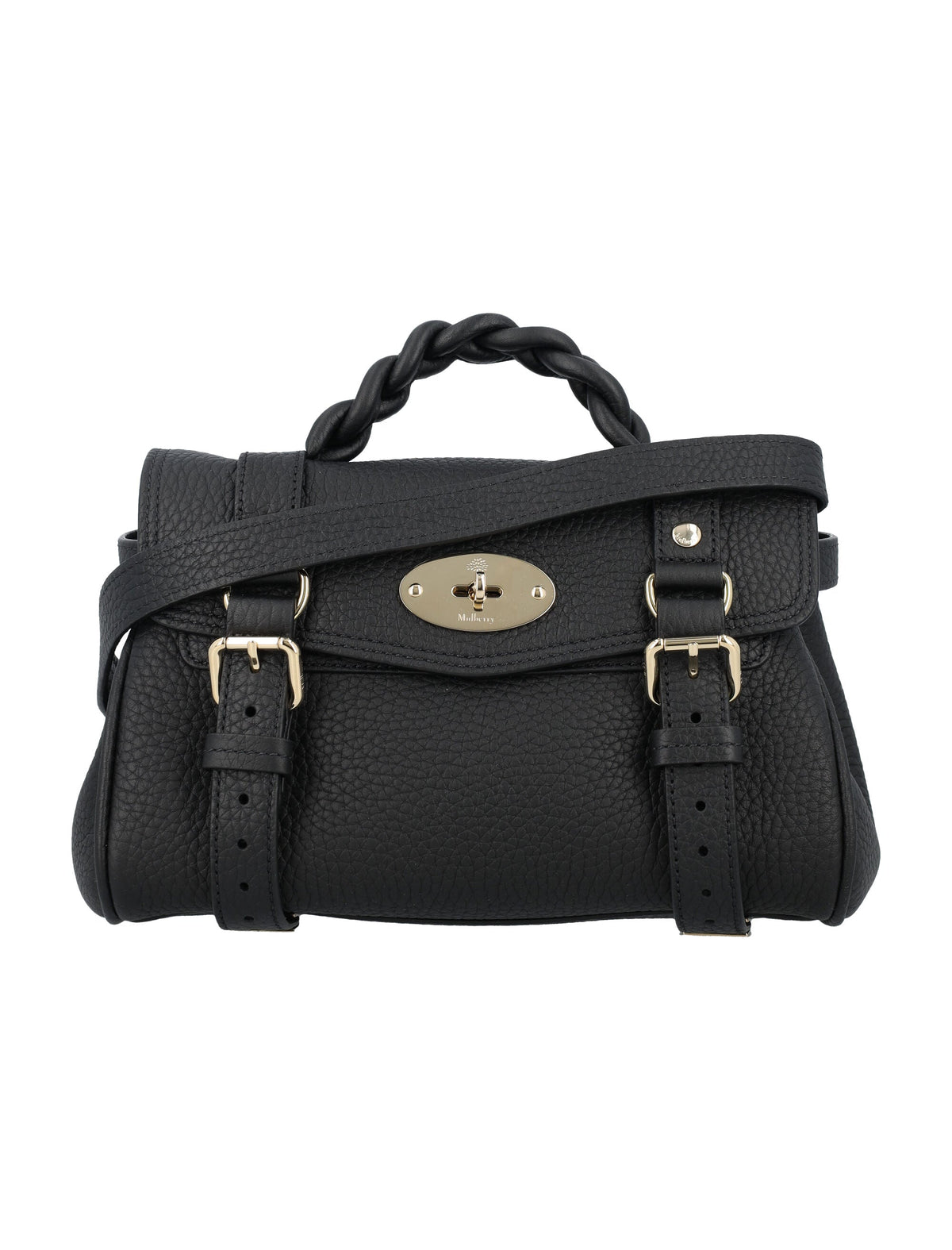 Mulberry Women's Mini Alexa Bag in Black | 24ARL6595736 Color A100