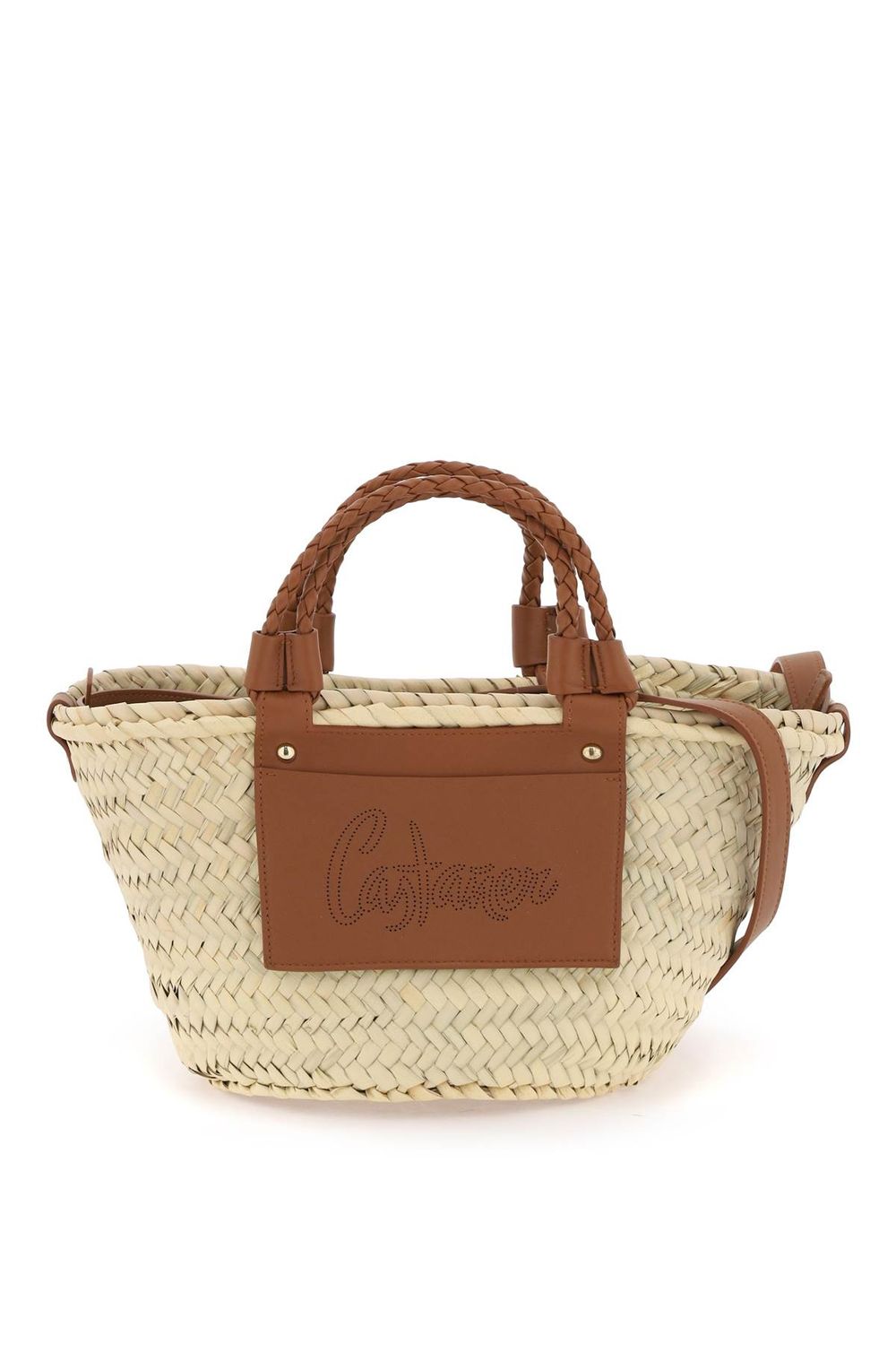 CastaÃ±er Women's Raffia Basket Bag For in Beige | BLIBRA152