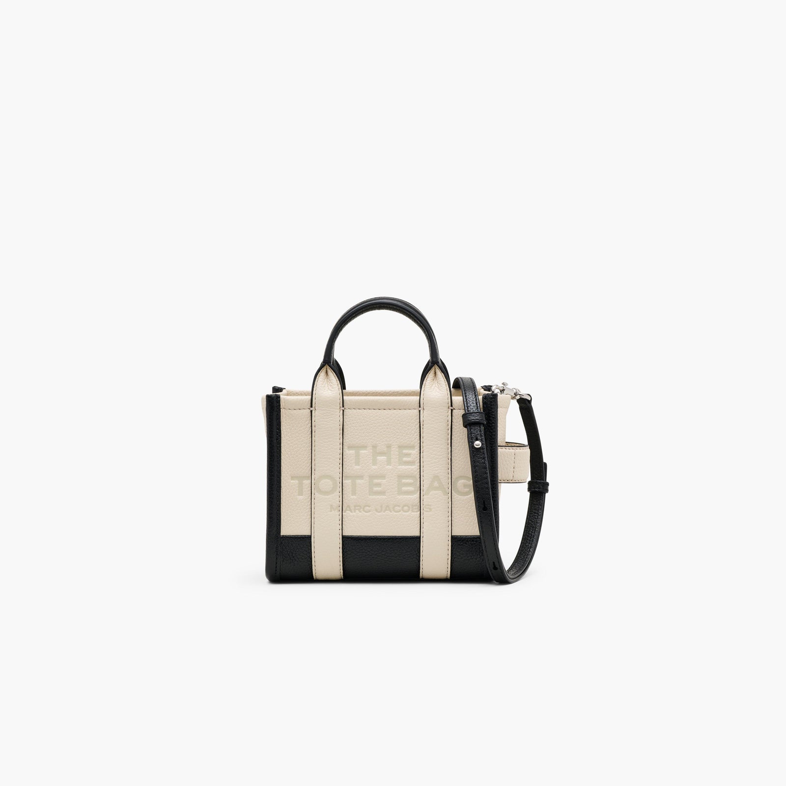 Marc Jacobs The Colorblock Crossbody Tote Bag in Ivory Multi