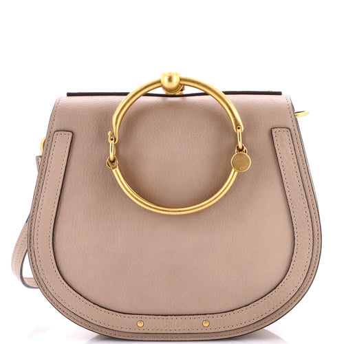 CHLOE Nile Crossbody Bag Leather Medium