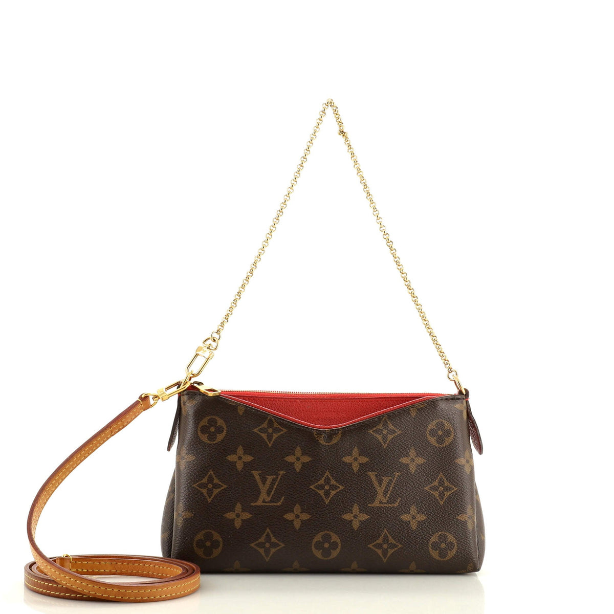 Louis Vuitton Pallas Clutch Monogram Canvas
