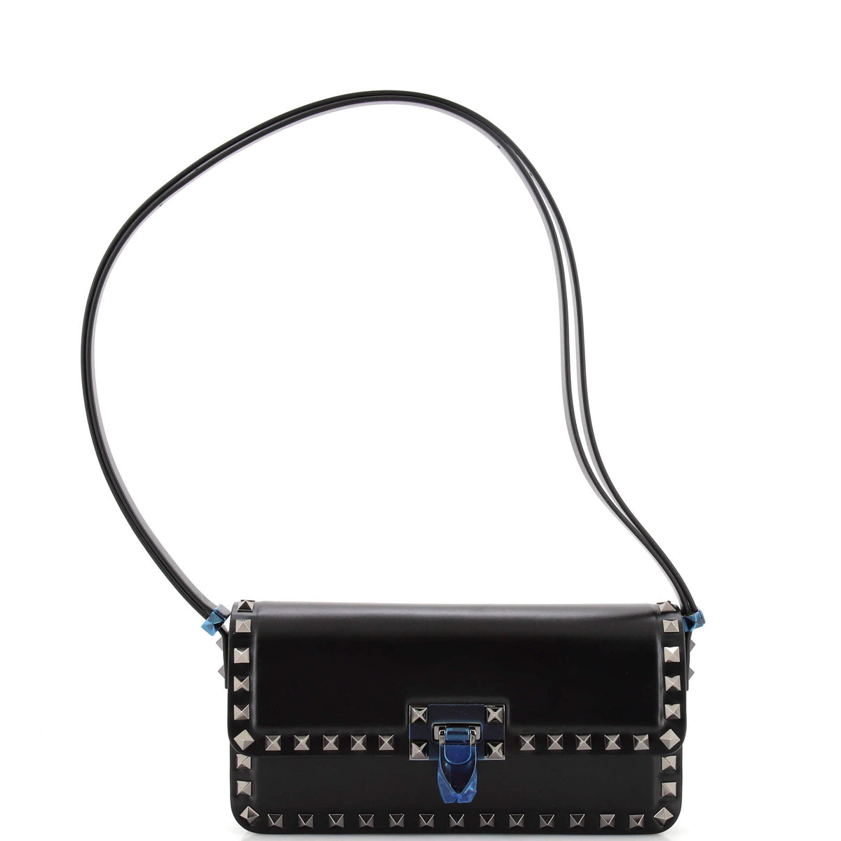 Valentino Garavani VALENTINO GARAVANI Rockstud23 Shoulder Bag Leather East West