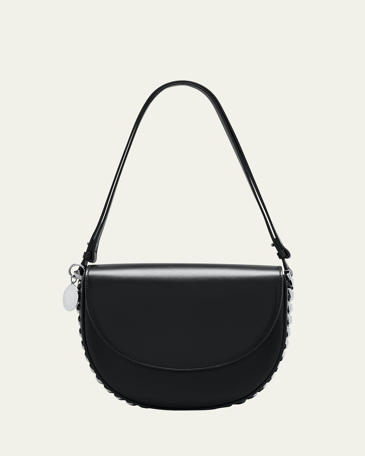 Stella McCartney Medium Flap Saddle Shoulder Bag