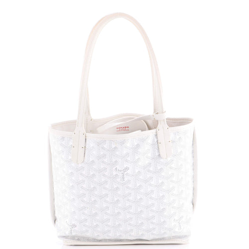 GOYARD Anjou Reversible Tote Coated Canvas Mini