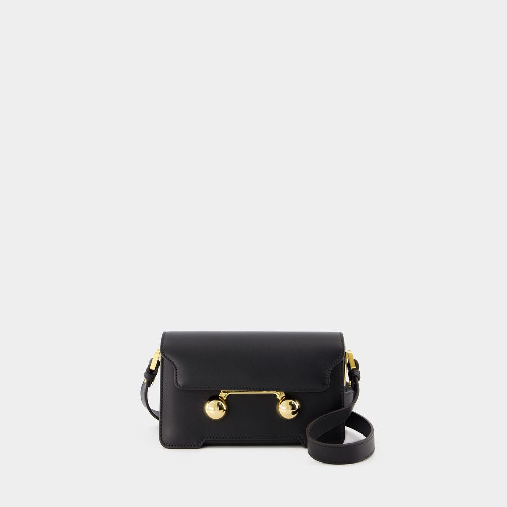 Marni Women's Mini Shoulder Bag in Black | Size UNICA | SBMP0193U0P6948