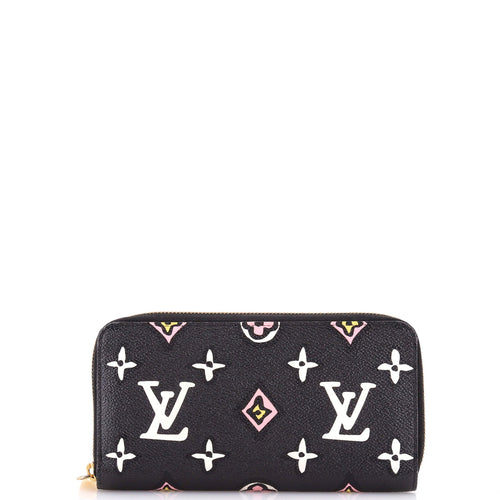 Zippy Wallet Wild at Heart Monogram Giant