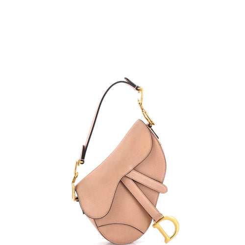 Saddle Handbag Leather Mini