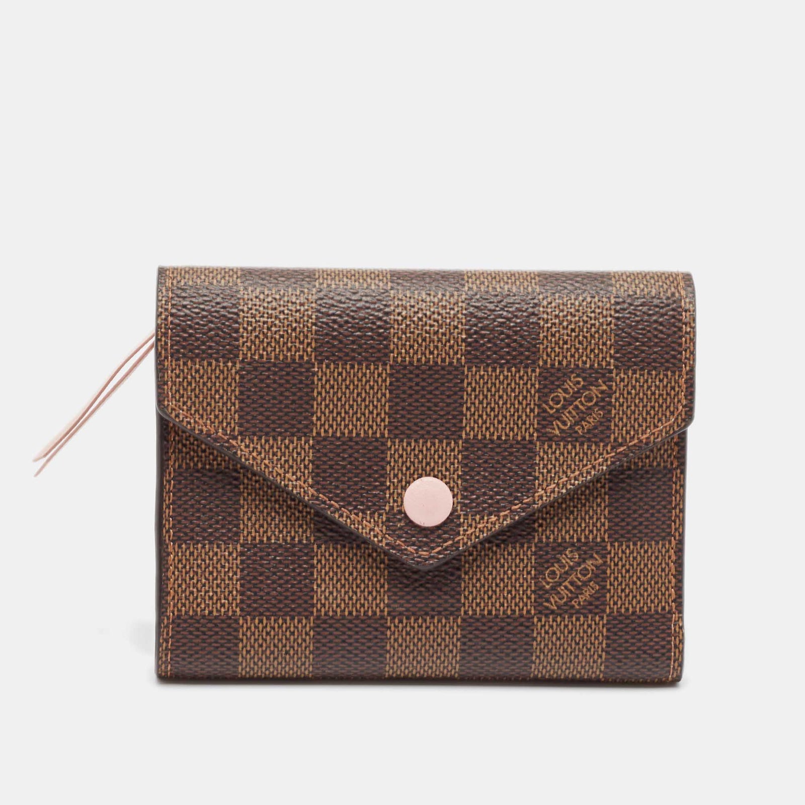 Louis Vuitton Damier Ebene Canvas Victorine Geldbörse