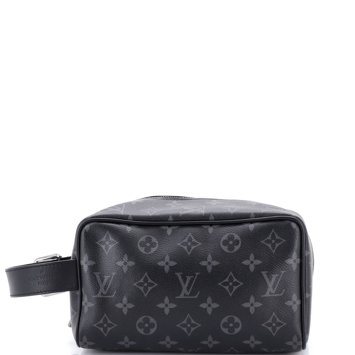 Louis Vuitton Dopp Kit Toiletry Pouch Monogram Eclipse Canvas
