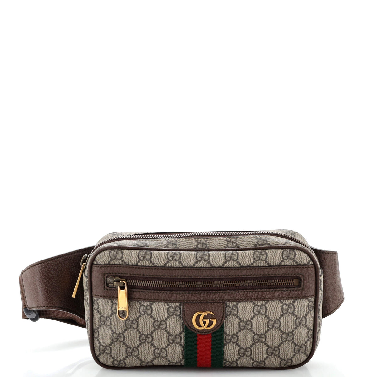 Gucci GUCCI Ophidia Belt Bag GG Coated Canvas Medium