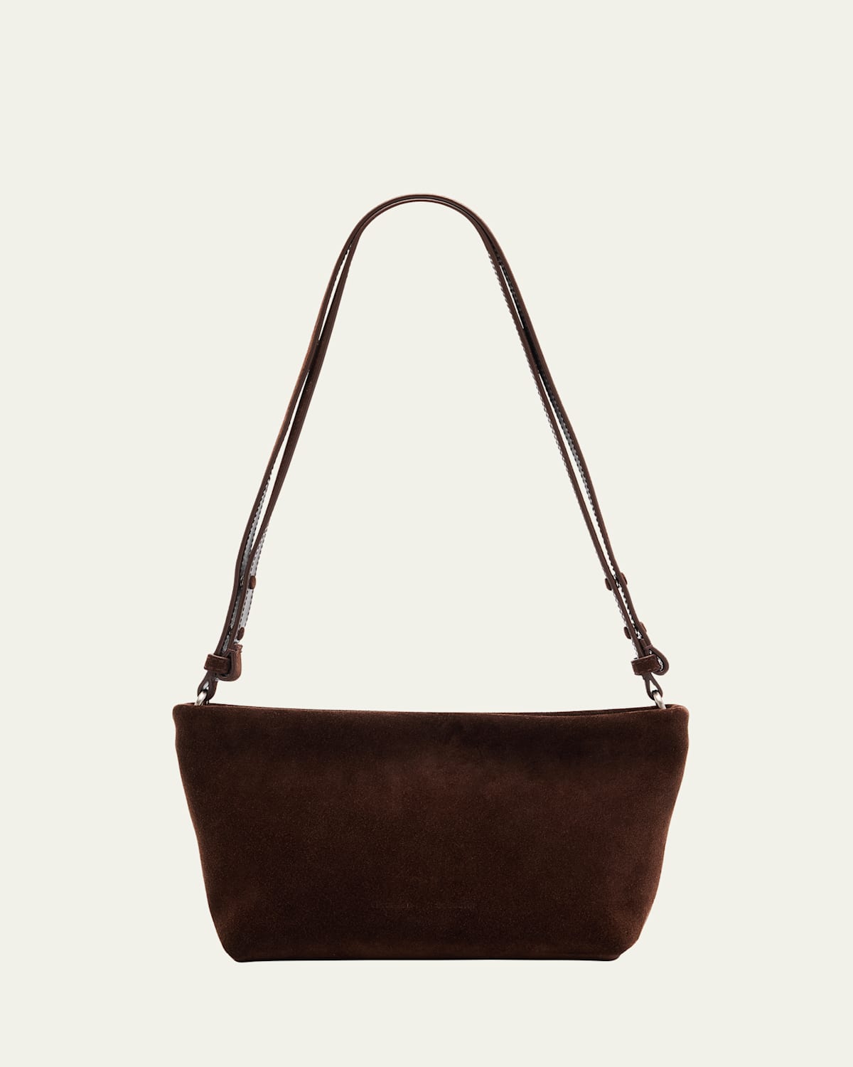 Proenza Schouler Bond Zip Suede Shoulder Bag