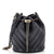 CHANEL Daily Chevron Drawstring Bucket Bag Chevron Calfskin Small