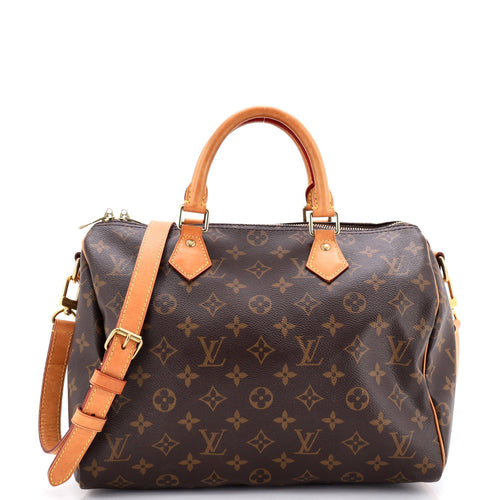 Speedy Bandouliere Bag Monogram Canvas 30