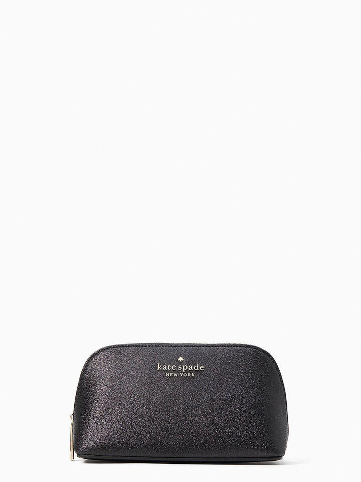 Kate Spade Au tinsel small cosmetic case