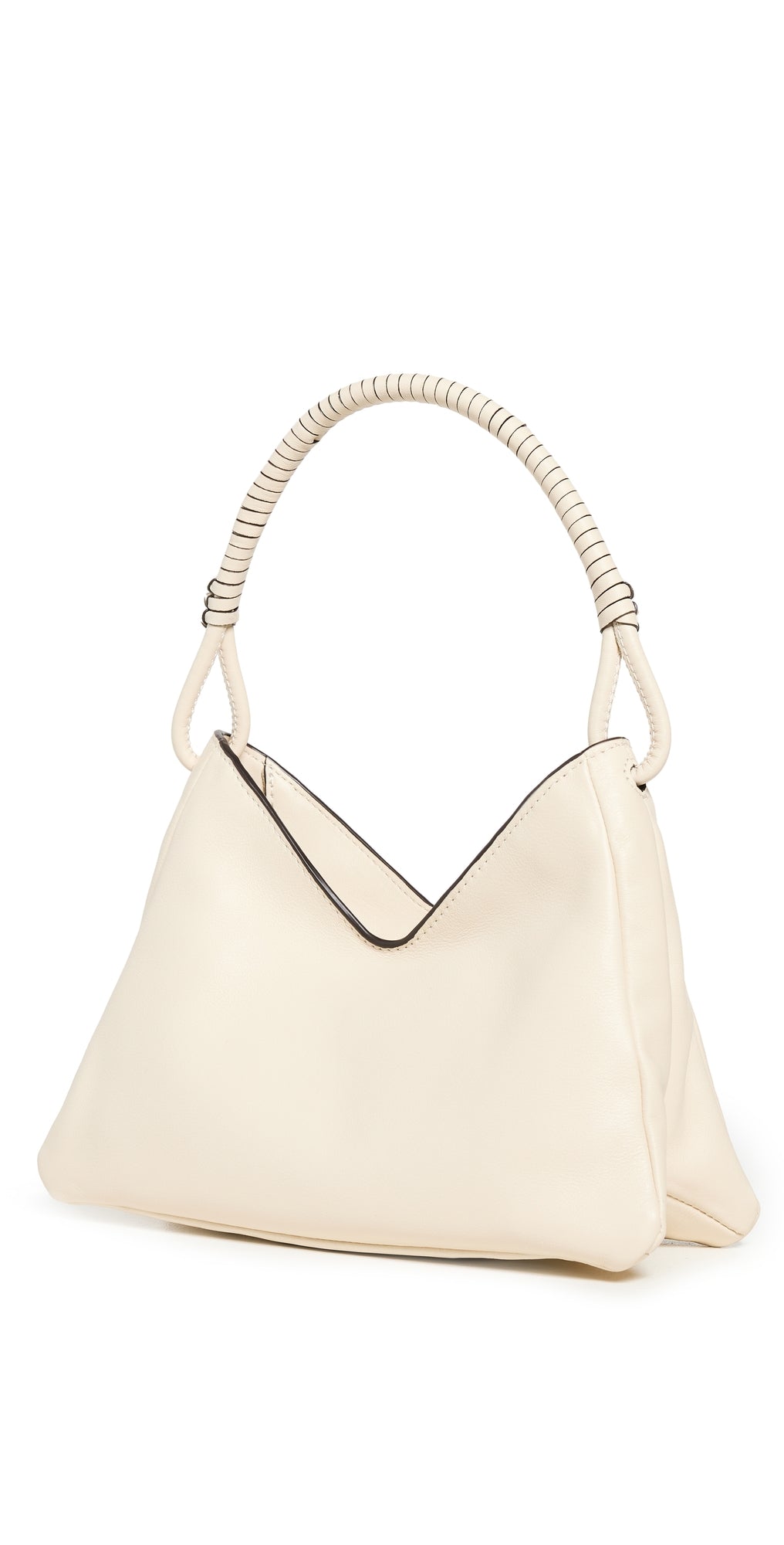 Staud Valerie Shoulder Bag Cream One Size