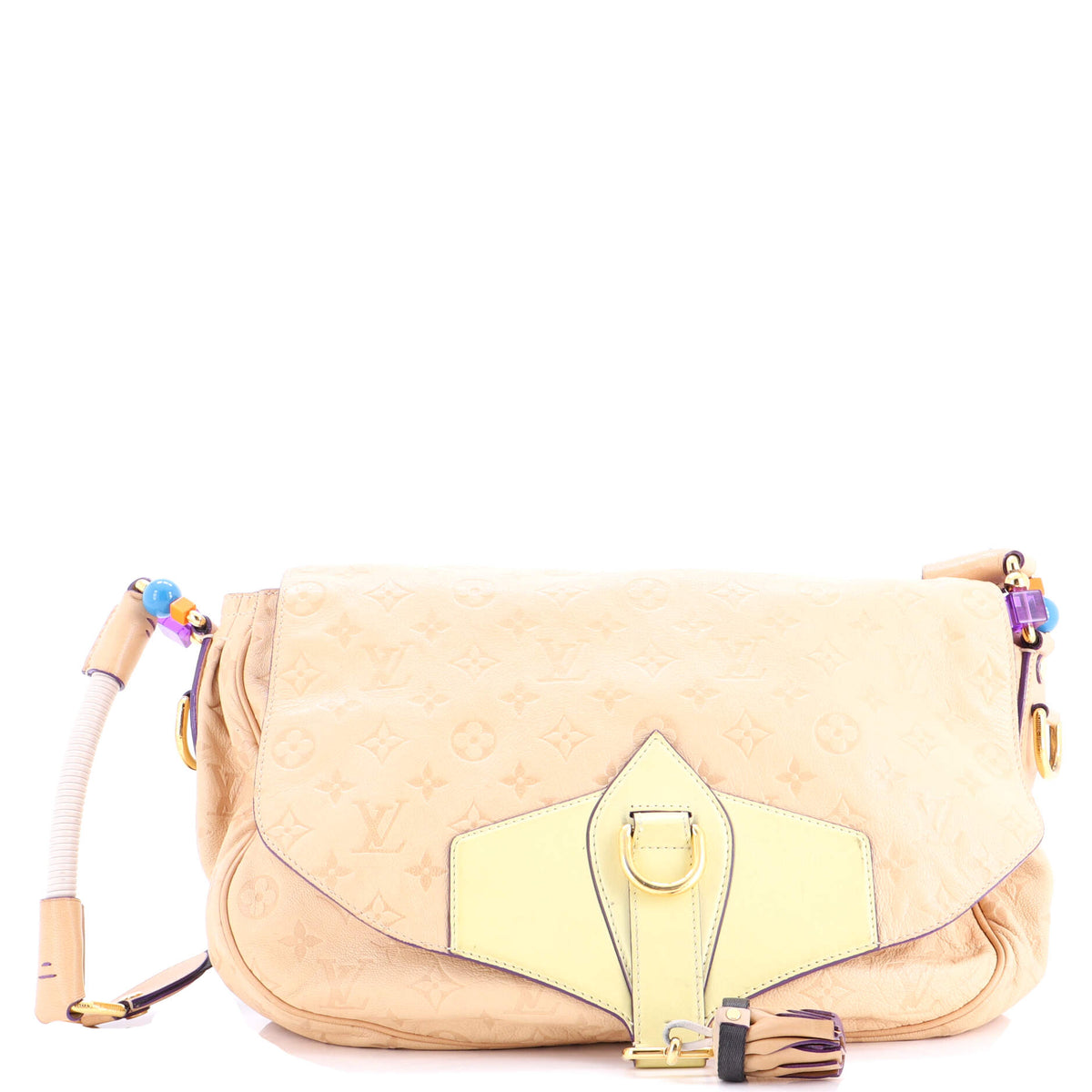 Louis Vuitton Underground Messenger Bag Monogram Empreinte Leather