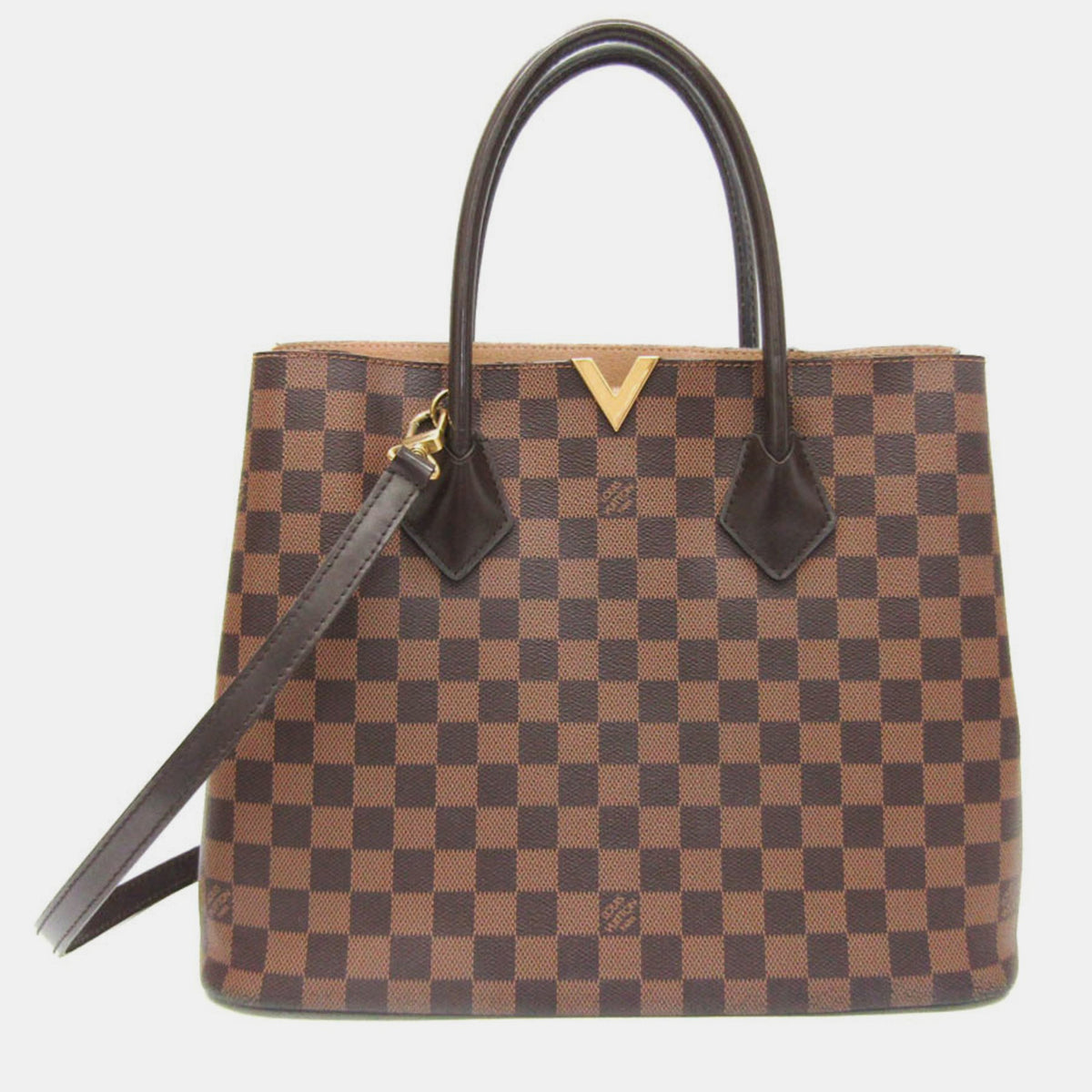 Louis Vuitton Brown Canvas  Kensington Tote Bag
