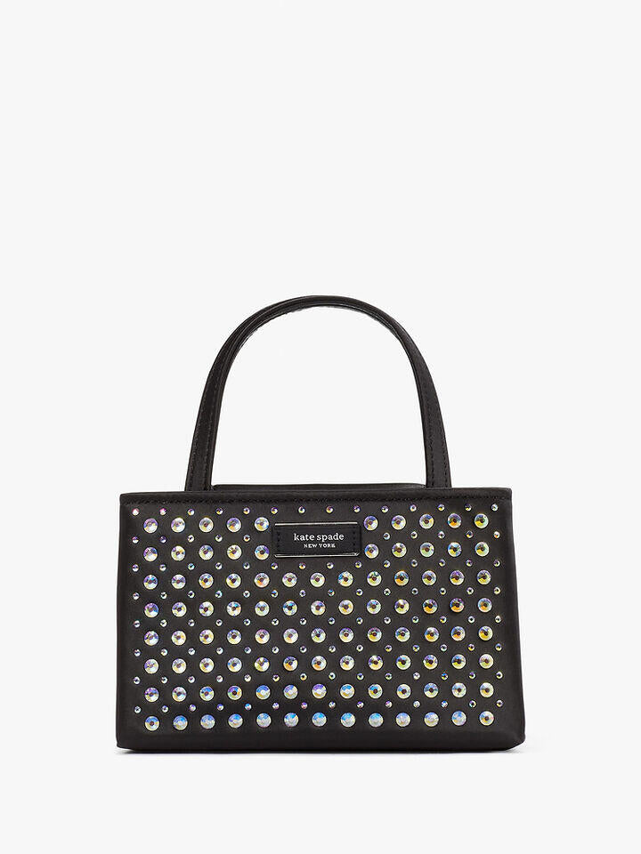 Kate Spade Au Sam Icon Crystal Embellished Mini Tote