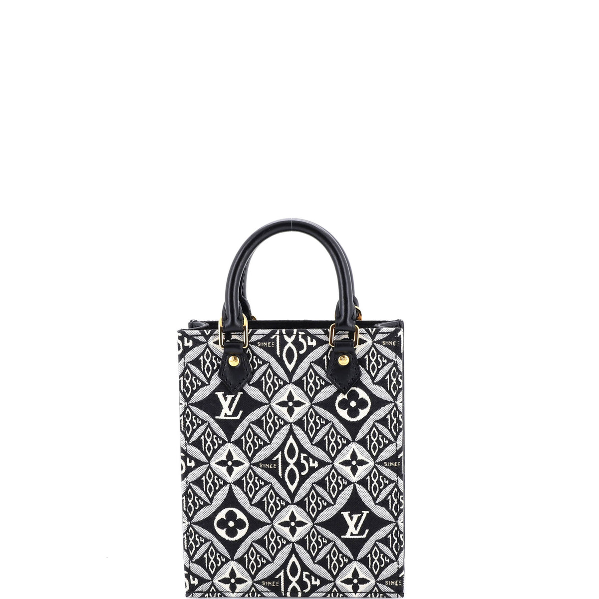Louis Vuitton Petit Sac Plat Bag Limited Edition Since 1854 Monogram Jacquard