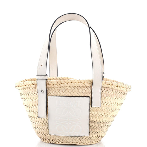 LOEWE Basket Tote Raffia Small