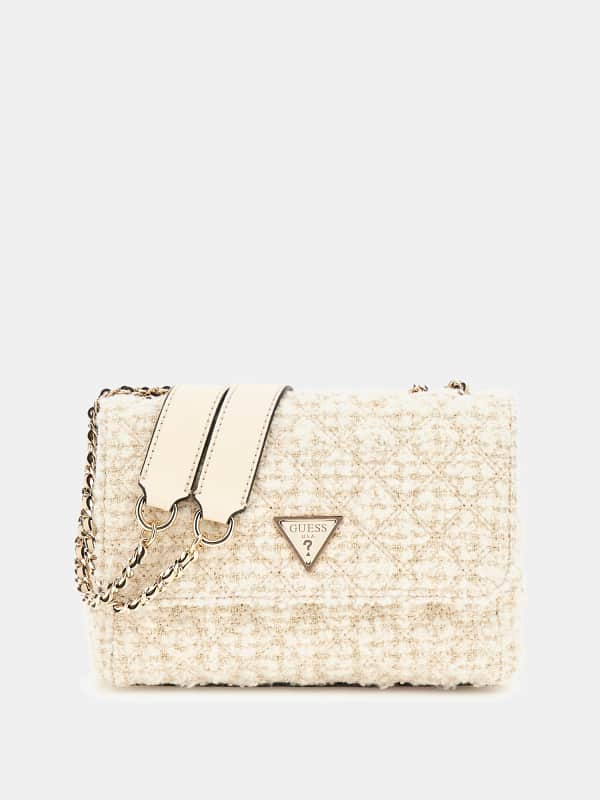 Guess Giully Tweed Crossbody