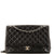 CHANEL Vintage Classic Single Flap Bag Quilted Caviar Maxi