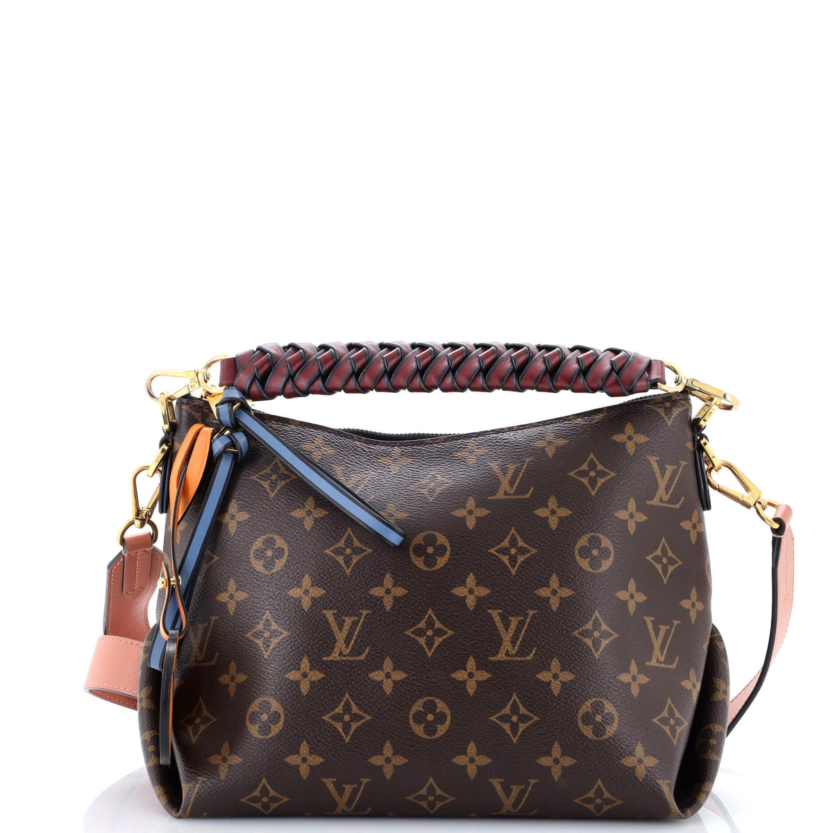 Louis Vuitton Braided Handle Beaubourg Hobo Monogram Canvas Mini