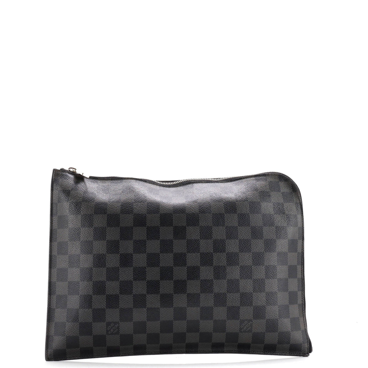 Louis Vuitton Zip Around Pochette Jour Damier Graphite GM