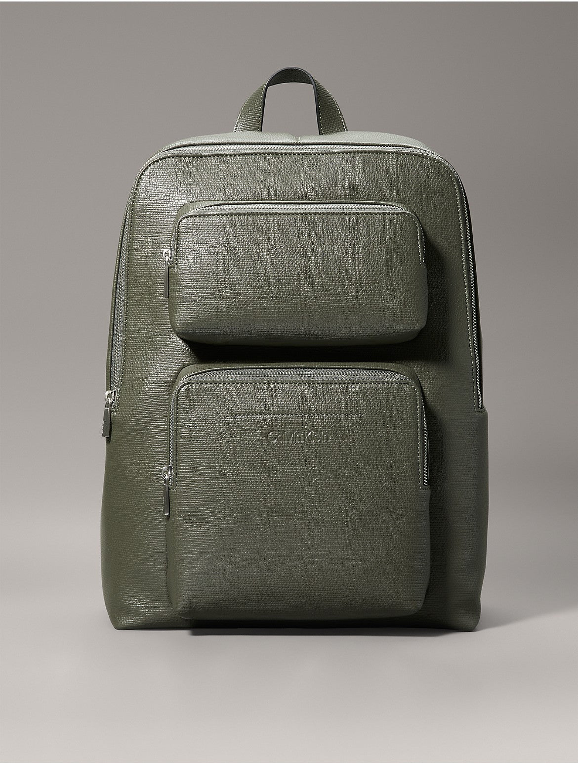 Calvin Klein Men's Refined Modular Backpack - Grey