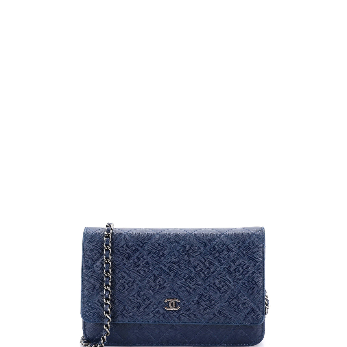 Chanel CHANEL Wallet on Chain Quilted Caviar