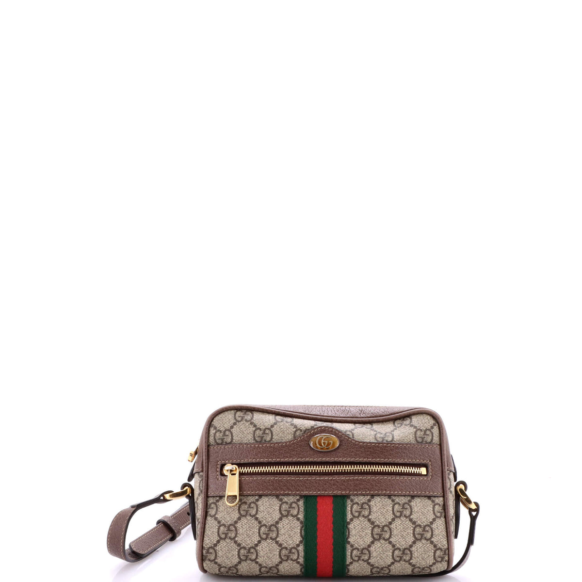 Gucci GUCCI Ophidia Shoulder Bag GG Coated Canvas Mini